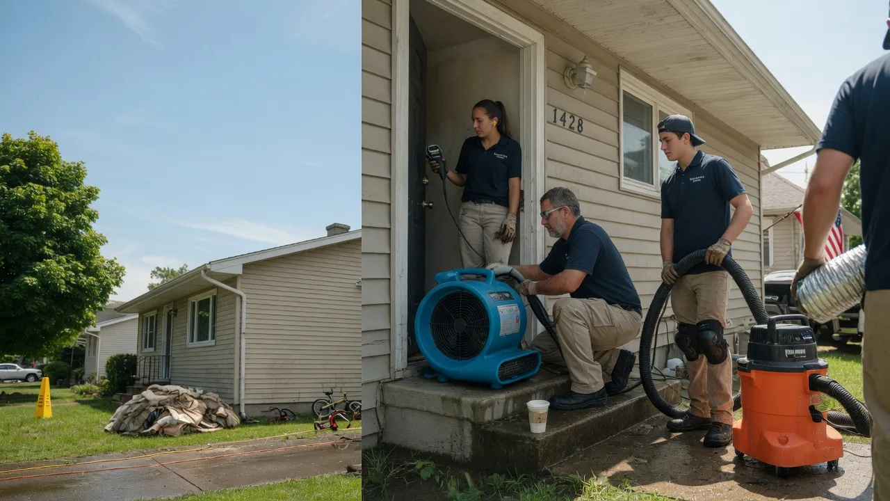 Water Damage Restoration in Mill Creek, IN near me
